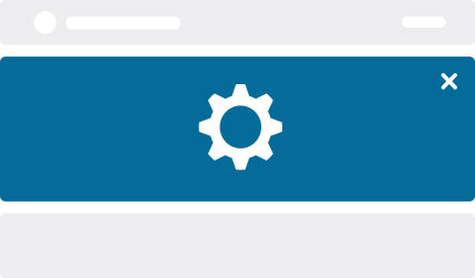 Settings component illustration